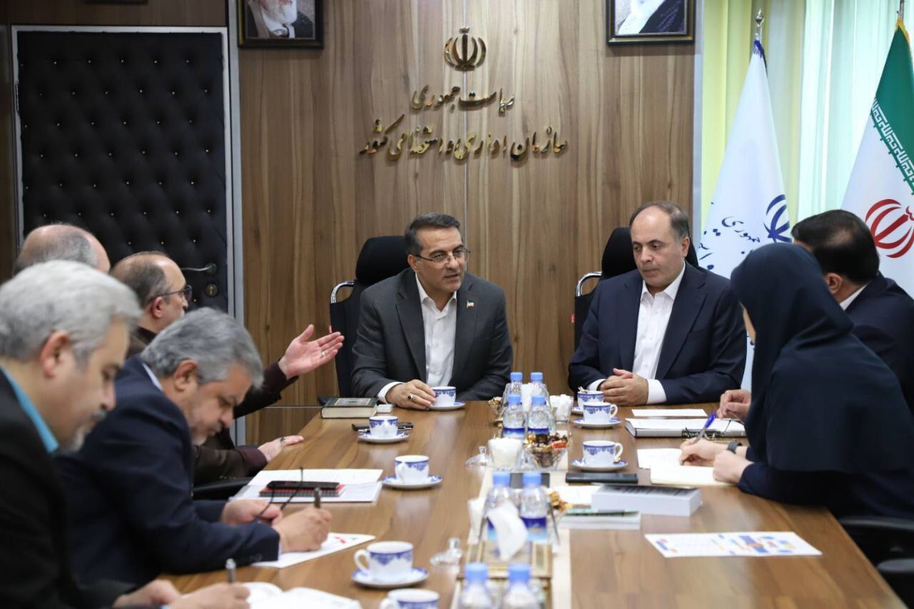 برگزاری جلسه مشترک رئیس سازمان اداری با وزیر جهاد کشاورزی برگزاری جلسه مشترک رئیس سازمان اداری با وزیر جهاد کشاورزی