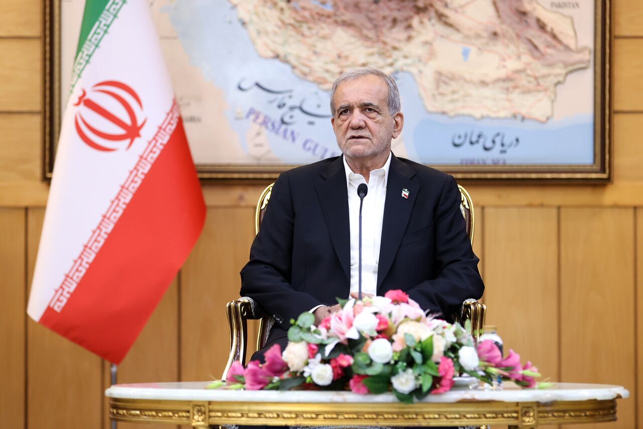 پزشکیان: کشورهای اسلامی با حفظ وحدت ارتباط خود را با رژیم صهیونیستی قطع کنند پزشکیان: کشورهای اسلامی با حفظ وحدت ارتباط خود را با رژیم صهیونیستی قطع کنند