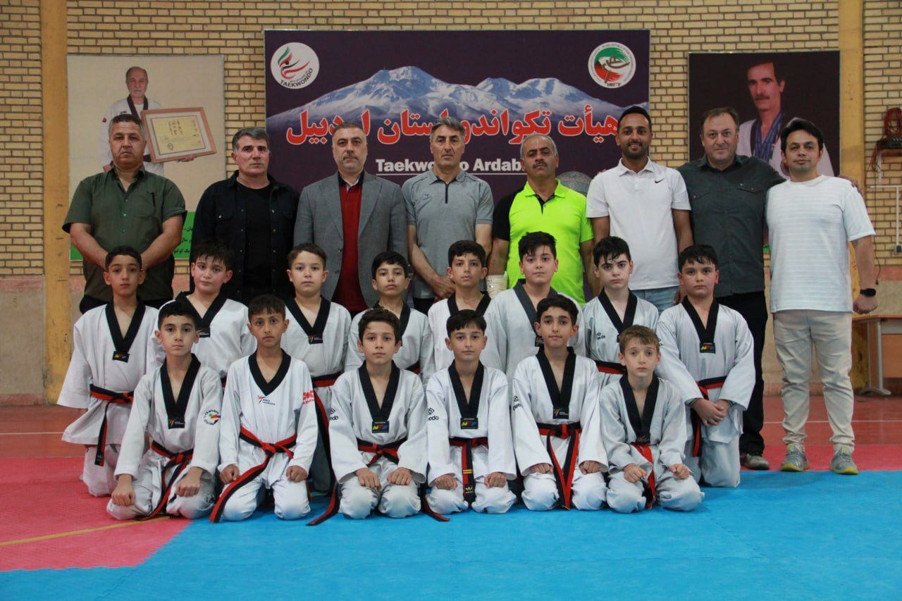مسابقات تکواندو استان اردبیل برگزار شد