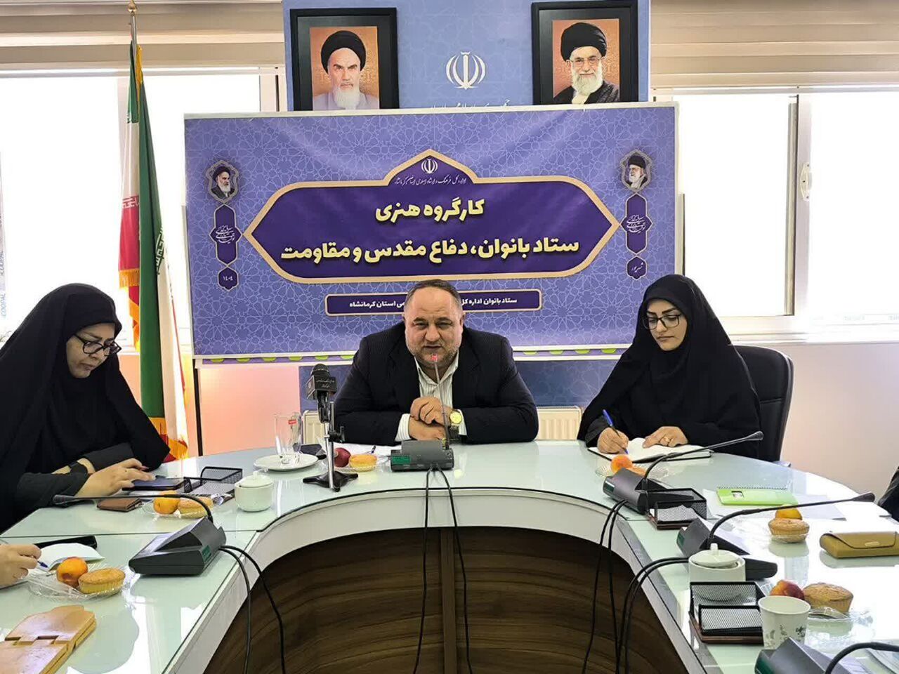 منظومه هشت سال دفاع مقدس با زنان معنا پیدا می‌کند