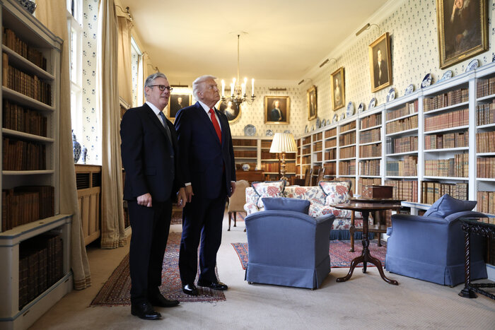 قمار سیاسی استارمر با میزبانی ترامپ