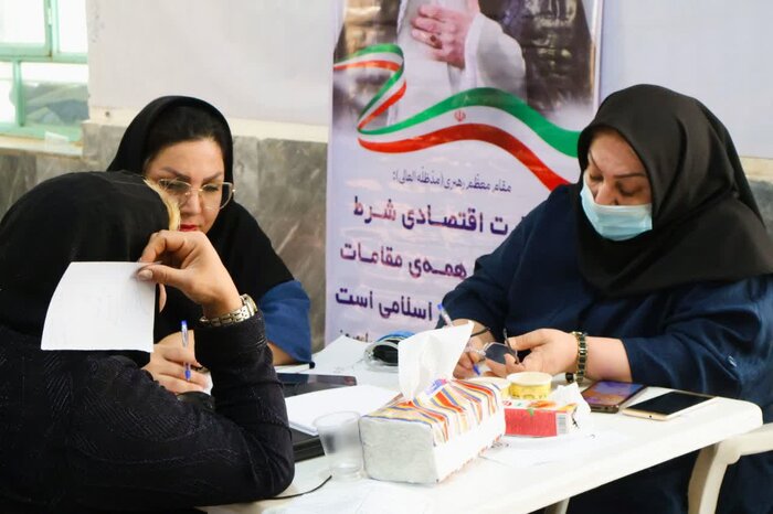 ارائه خدمات درمانی رایگان به ۲۱۰ نفر از اهالی مربچه رامهرمز