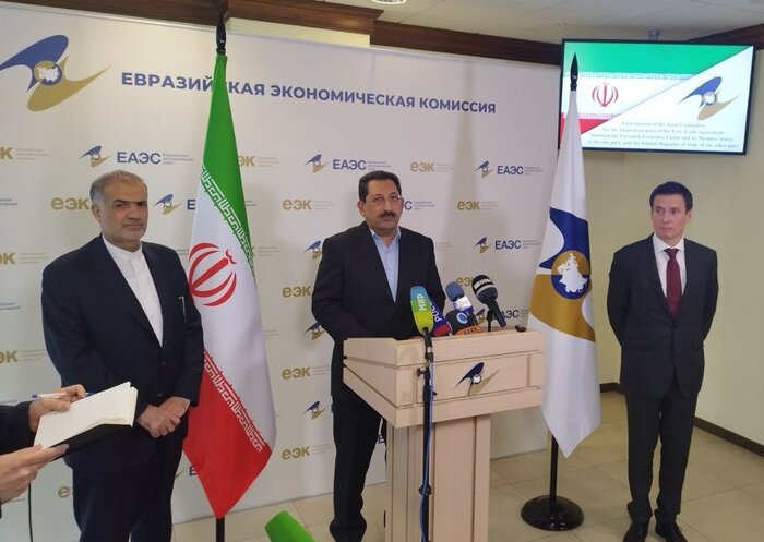 نقشه راه همکاریهای ایران و اتحادیه اوراسیا در مسکو امضا شد + فیلم