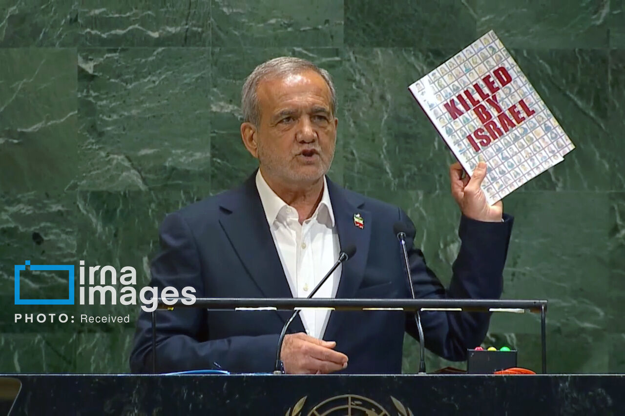 پزشکیان: درخواست آمریکا غیرقابل قبول است/ بیان حقانیت ایران در سازمان ملل پزشکیان: درخواست آمریکا غیرقابل قبول است/ بیان حقانیت ایران در سازمان ملل