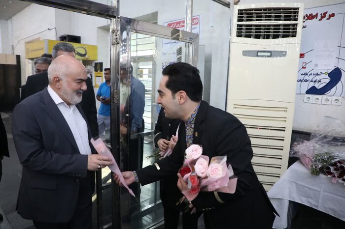 قطار پنج ستاره اهواز- خرمشهر به مشهد به بهرهبرداری رسید