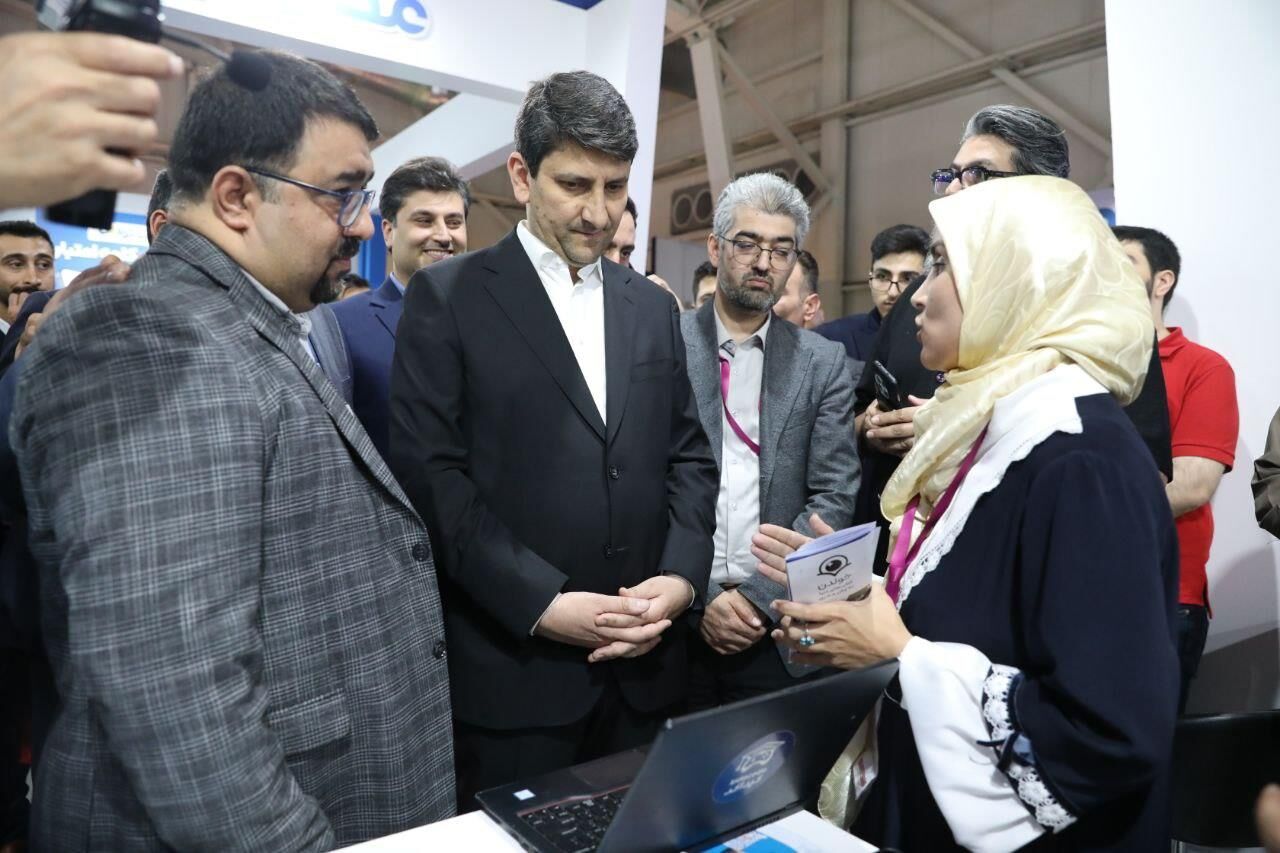 حضور دوم ستار هاشمی در روز دوم المپیک ؛ از کشف نوآوری ها تا وعده شتاب در اقتصاد دیجیتال