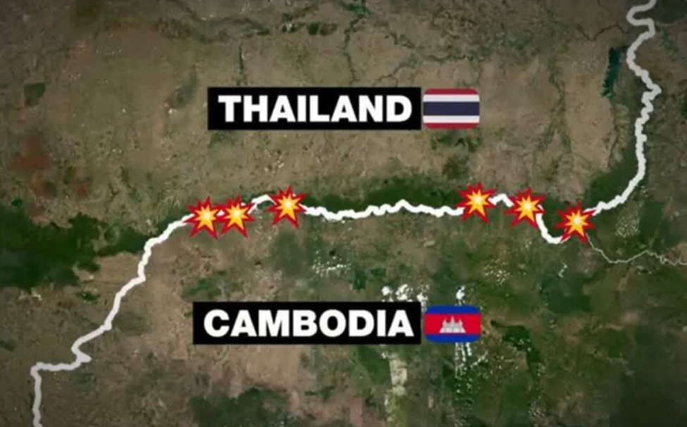 ازسرگیری درگیریهای مرزی تایلند و کامبوج با وجود توافق آتشبس