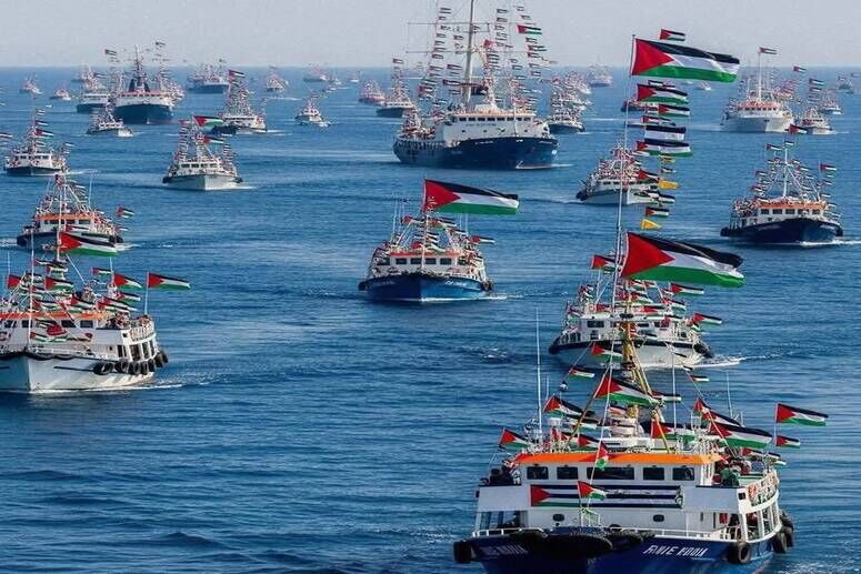 Global protests as Israeli forces intercept 13 vessels from Gaza aid flotilla