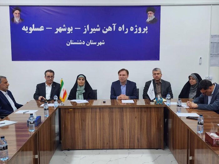 کلنگ کنسرسیوم بر بن بست اعتباری راه آهن بوشهر - شیراز