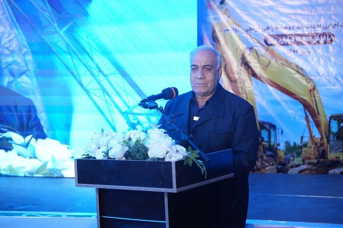 آغاز احداث باند دوم قزانچی - روانسر با حضور معاون وزیر راه و شهرسازی