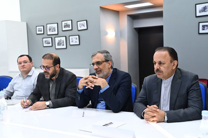/گزارش تصویری/ بازدید مدیرعامل ایرنا از تلویزیون ملی ارمنستان