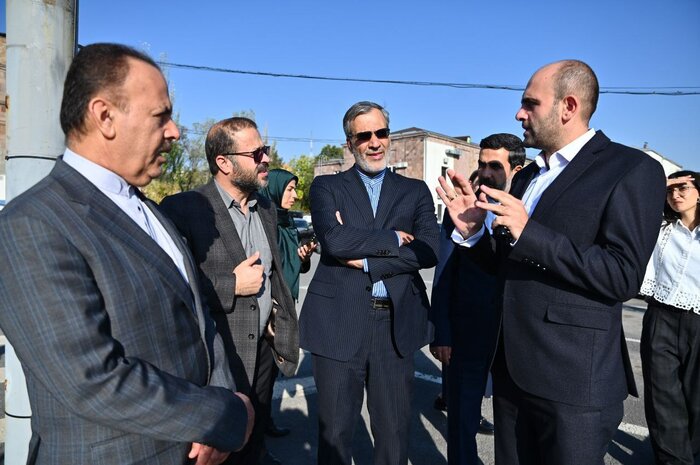 /گزارش تصویری/ بازدید مدیرعامل ایرنا از تلویزیون ملی ارمنستان