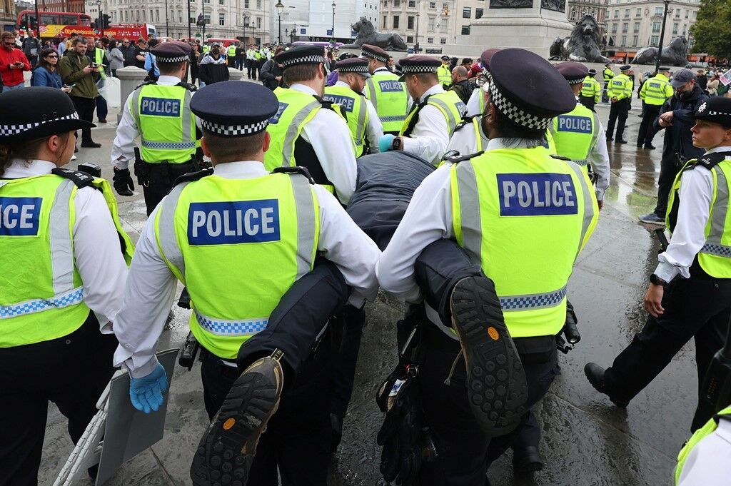 British police arrests 175 in London anti-Israel protests
