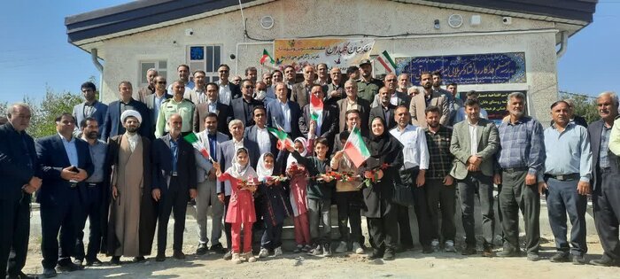 مدرسه ۲ کلاسه خیرساز در شهرستان صحنه افتتاح شد