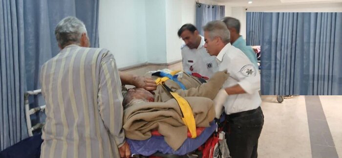 پیرمرد بابلی بعد از تلاش پنج ساعته از دره گلیران نجات یافت