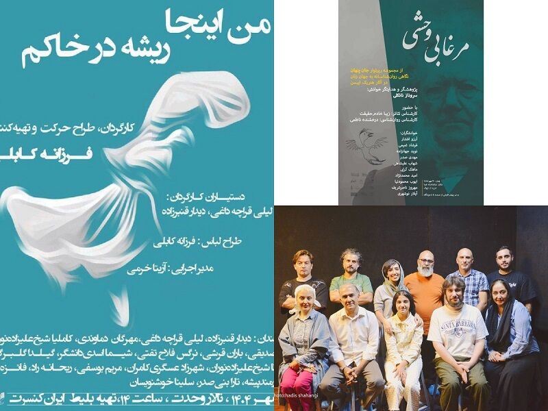 اثری از فرزانه کابلی ویژه بانوان در تالار وحدت/ آغاز کنسرت نمایش «جان پنهان»