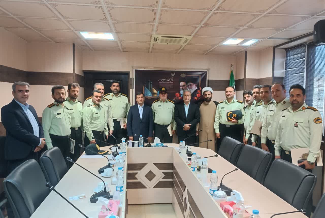 فرماندار: نیروهای پلیس شهرستان ری در جنگ ۱۲ روزه خوش درخشیدند