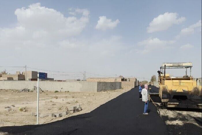 تخصیص ۴۳۳ تن قیر برای آسفالت روستاهای اردستان