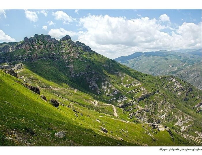 ایمنسازی دسترسی عمومی به قلعه تاریخی ۲۵۰۰ ساله