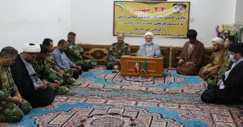 امام جمعه خاش: ارتش نماد ایمان، انضباط و اقتدار ملی است