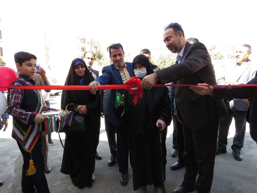افتتاح سالن چند منظوره ورزشی  خیر ساز در  کرج