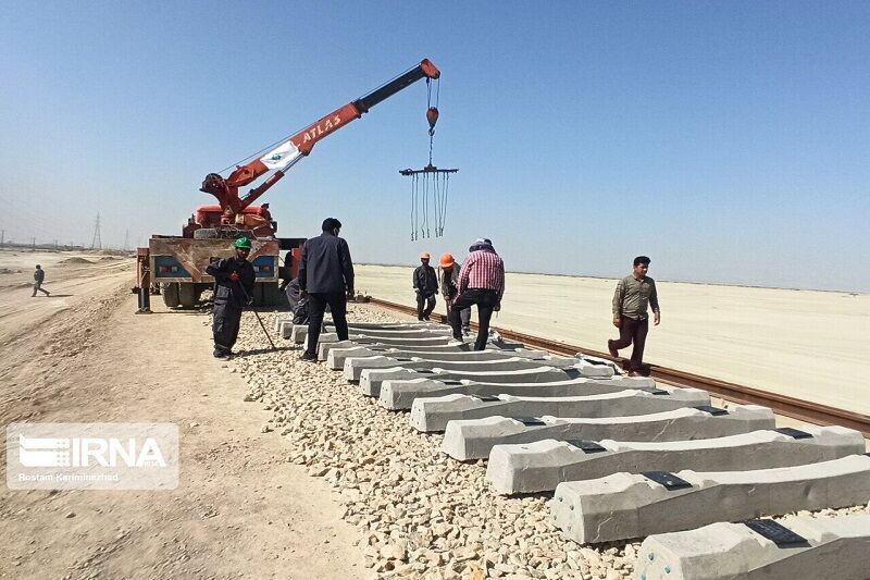 پیشرفت ۸۷ درصدی راه‌آهن چابهار–زاهدان/ پروژه تا پایان امسال بهره‌برداری می‌شود