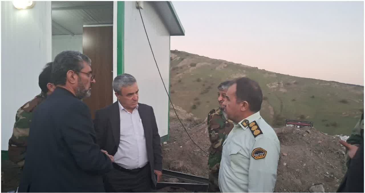 پاسگاه حفاظتی منابع طبیعی در منطقه سوها آبی‌بیگلوی نمین دایر شد
