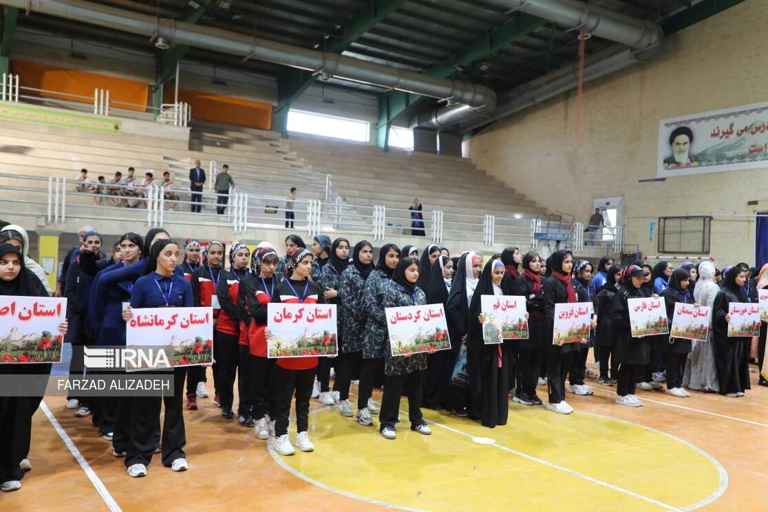 آغاز هفتمین المپیاد تیراندازی دختران نوجوان کشور در ایلام