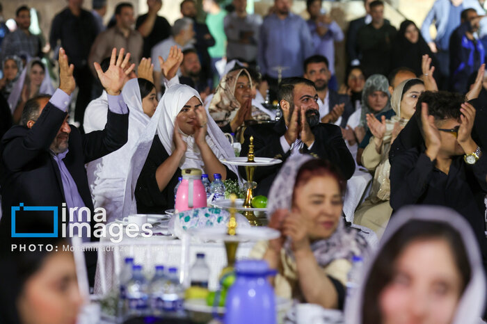 جشن «دل آرام شهر»؛ آغاز زندگی مشترک ۲۰۰ زوج‌ کم‌برخوردار پایتخت+فیلم