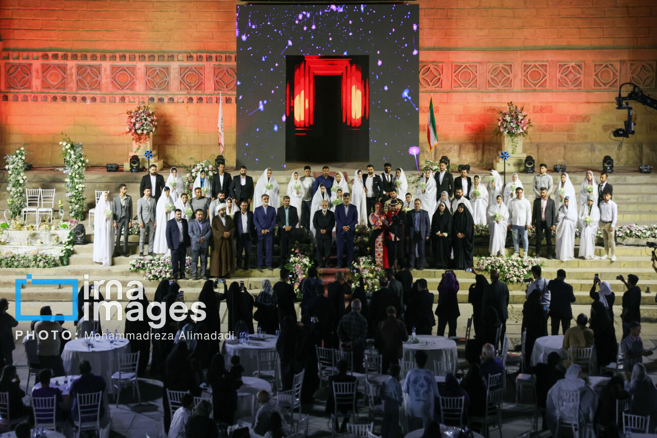 جشن «دل آرام شهر»؛ آغاز زندگی مشترک ۲۰۰ زوج‌ کم‌برخوردار پایتخت