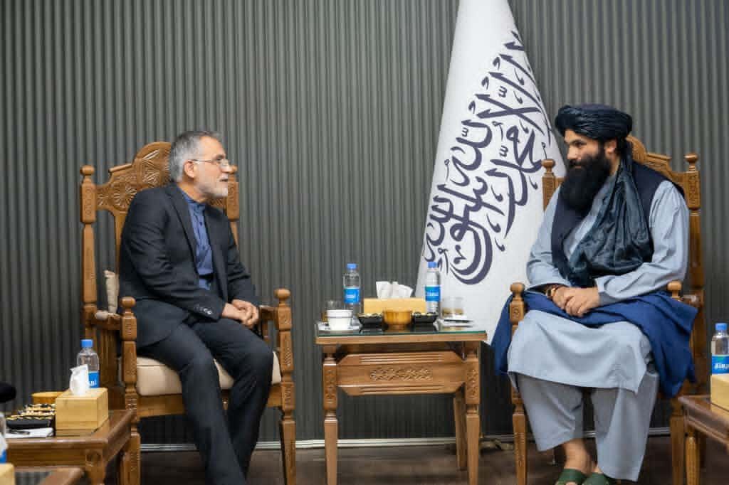 دیدار مدیرکل آسیای جنوبی وزارت امور خارجه با وزیر داخله  افغانستان