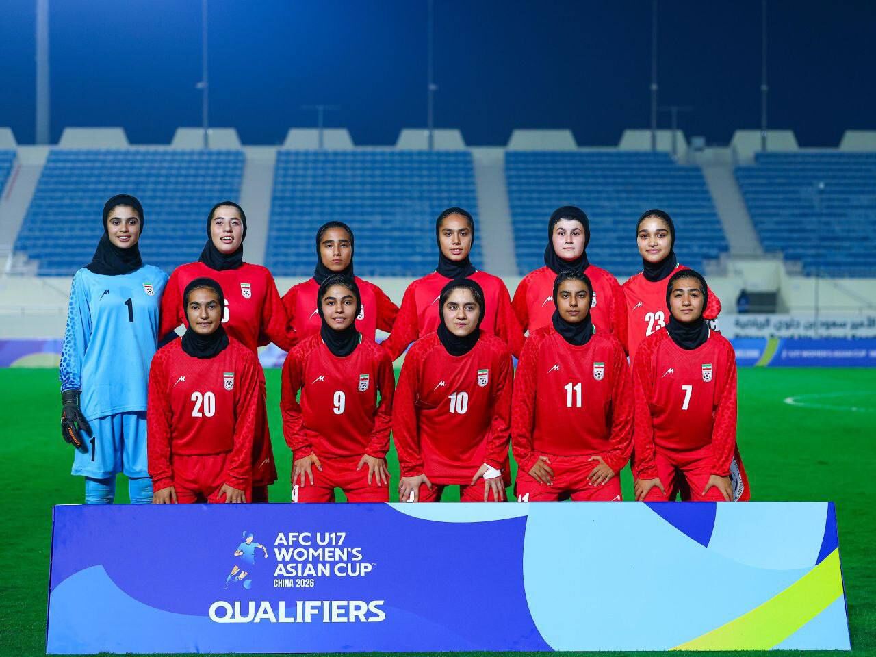 دختران ایران از صعود به جام ملت‌های زیر ۱۷ سال بازماندند