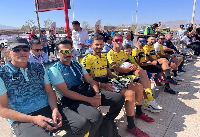 صعود سپاهان به صدر جدول لیگ برتر دوچرخه سواری