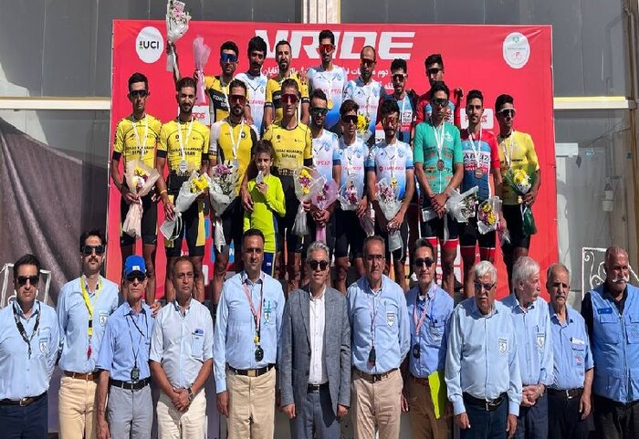 صعود سپاهان به صدر جدول لیگ برتر دوچرخه سواری