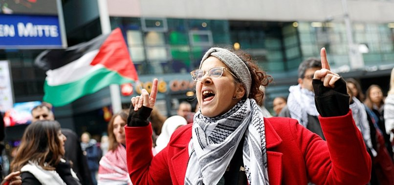 فریاد «رهایی فلسطین» در سراسر اروپا