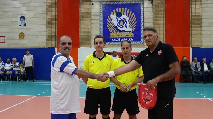 مدیران بانک تجارت به مصاف بزرگان پرسپولیس رفتند