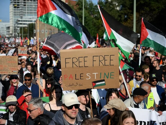 فریاد «رهایی فلسطین» در سراسر اروپا