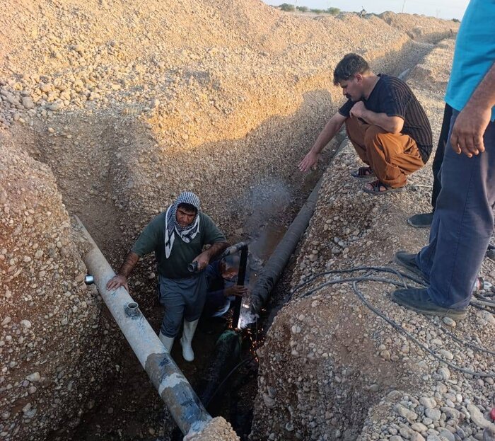 آب سالم به ۸۰۰ خانوار روستایی دهلران رسید