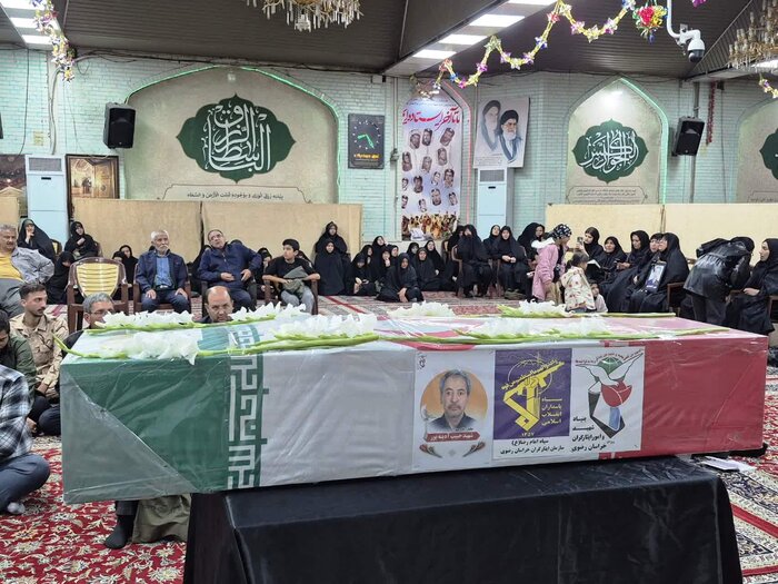 پیکر جانباز شهید در مشهد تشییع و خاکسپاری شد