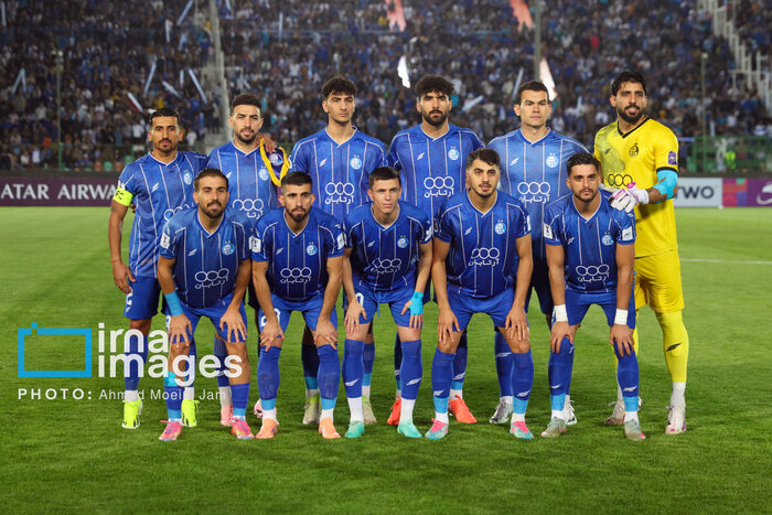 برتری استقلال برابر الوحدات در پایان نیمه نخست؛ گلزنان خارجی آبی‌ها + فیلم