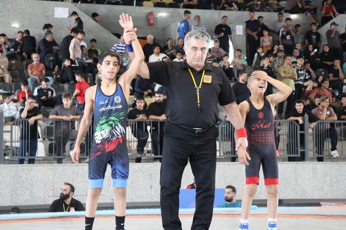 خوزستان، قهرمان کشتی فرنگی استعدادهای برترکشور در شیراز شد