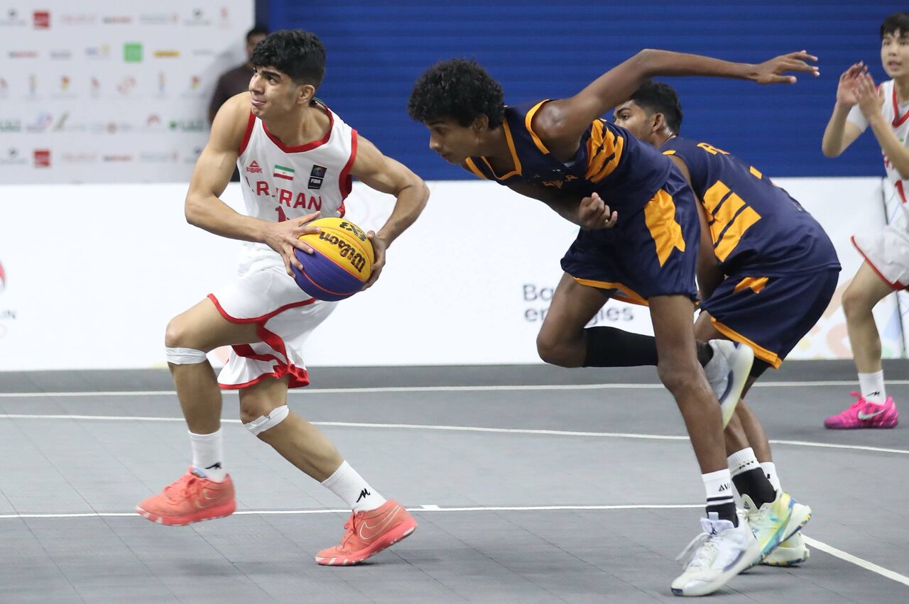 منتخب إيران لكرة السلة 3x3 يحقق فوزه الأول منتخب إيران لكرة السلة 3x3 يحقق فوزه الأول