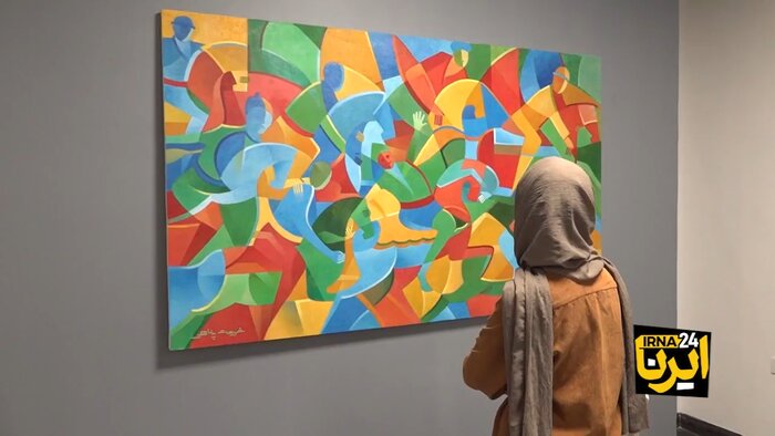 همسرم رفت  و من باز نقاشی کشیدم