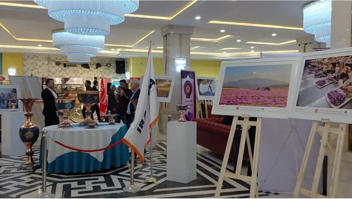 نمایشگاه روز ملی زعفران در مشهد گشایش یافت