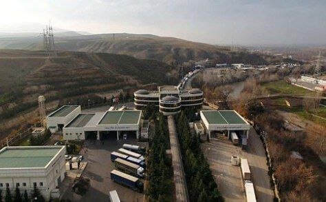 بازدید سفیر ایران از دروازه صادراتی به اروپا در مرز جمهوری آذربایجان و گرجستان