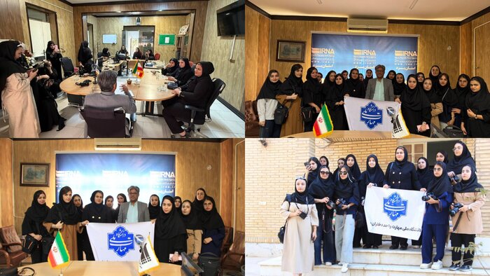 شبنگاه ایرنا یزد؛ بازدید دانشجویان از ایرنا تا درخشش هنرمندان صداوسیما در جشنواره ملی