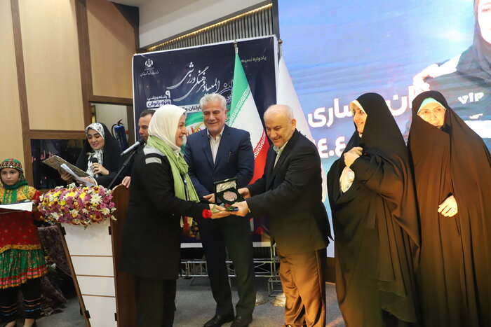 اختتامیه المپیاد ورزشی بانوان باحضور معاون رئیس جمهور و وزیر راه در مازندران برگزار شد