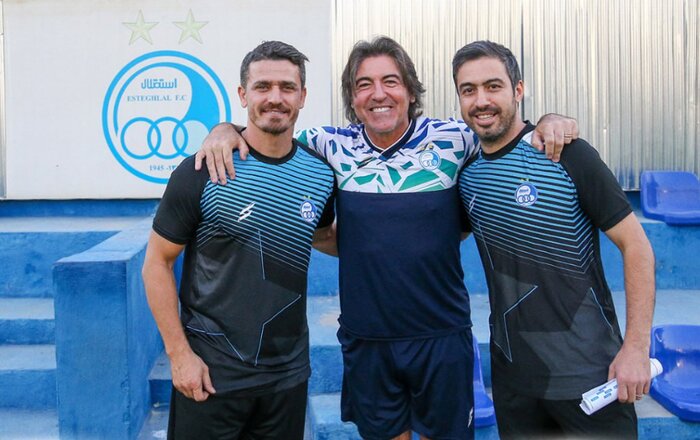 ورود کاپیتان سابق؛ معارفه غفوری در تمرین استقلال