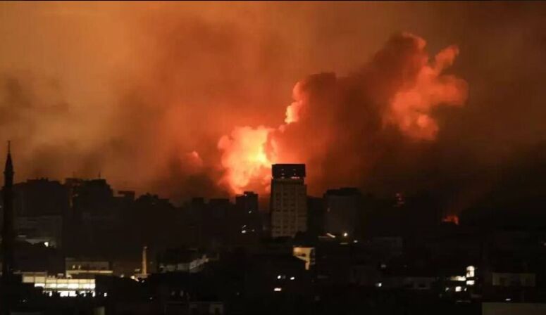 Israeli strikes kill at least 100 Palestinians across Gaza