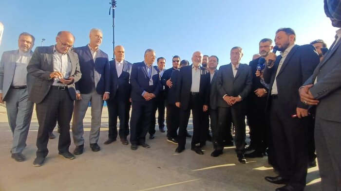 معاون اجرایی رییس جمهور از ایستگاه پمپاژ فاضلاب منطقه ملی‌راه اهواز بازدید کرد